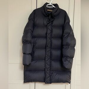 Company of Adventurers Black Long 90% Down Puffer Jacket